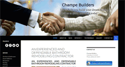 Desktop Screenshot of champebuilders.com